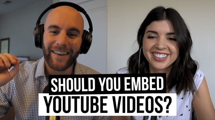 Do Embedded YouTube Videos Hurt Your Traffic? [Film School For Marketers Podcast, Ep. 5]