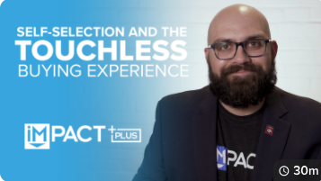 Self-Selection and the Touchless Buying Experience