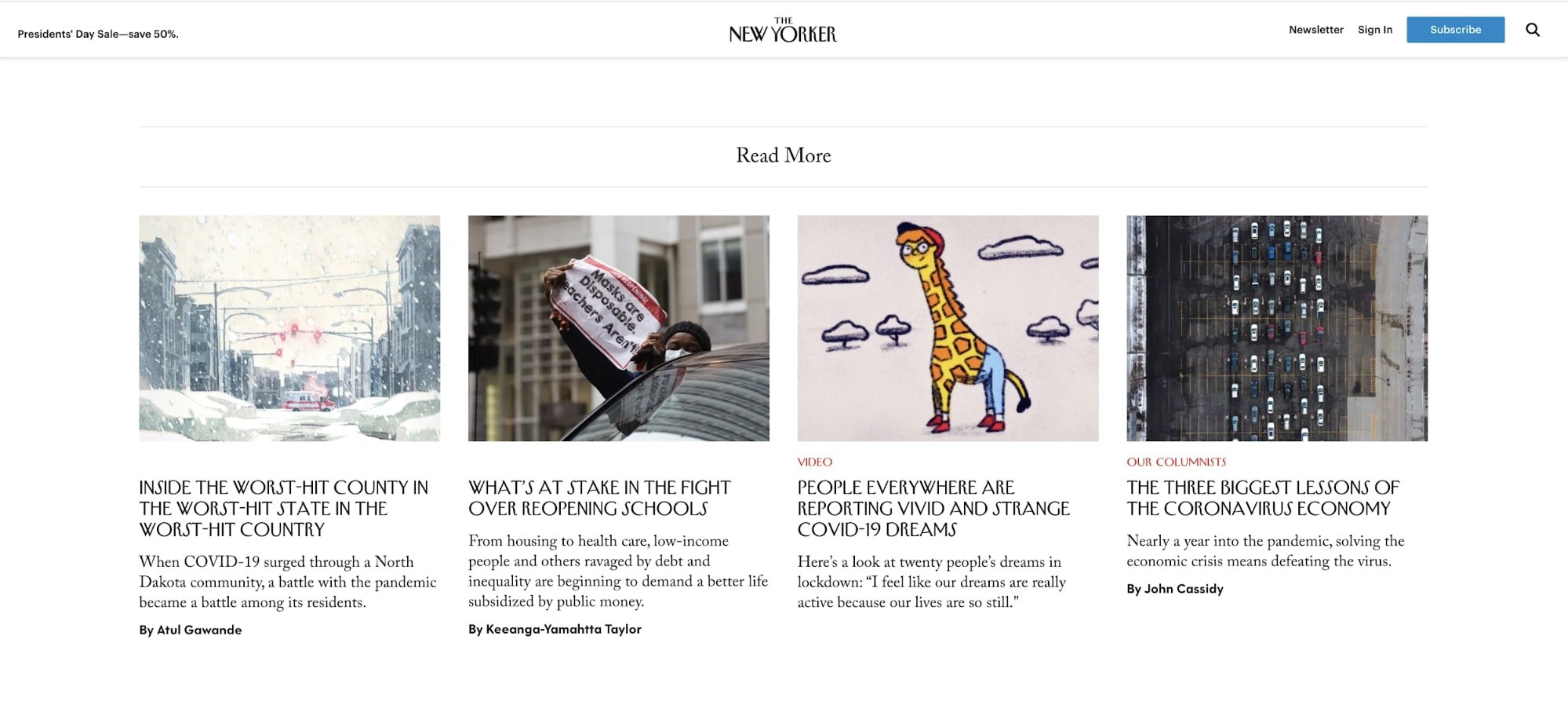 Related Articles New Yorker